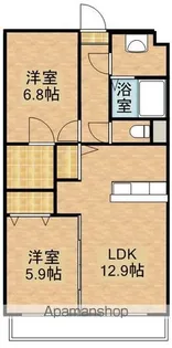 グランスークヴィレッジ【3階】の間取り