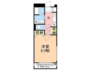 ボヌール文京【1階】の間取り