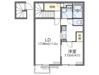 レオネクストグッドリーフ【2階】の間取り