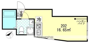 パティオ練馬田柄【2階】の間取り