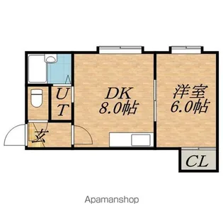 カーサ北7【3階】の間取り