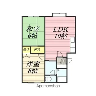 ハイムよあけ【201号室】の間取り