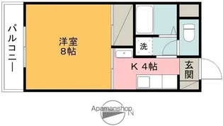 グレース87【402号室】の間取り