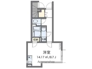 クレイノブリリアント N21【1階】の間取り
