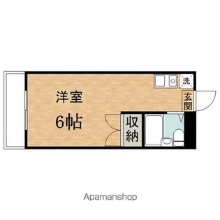 メゾンアルカンシェル【3階】の間取り