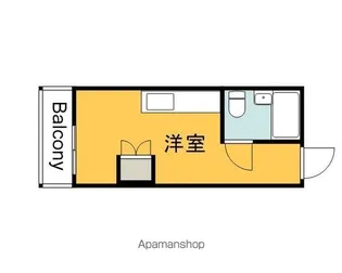LUCIR十日市【104号室】の間取り