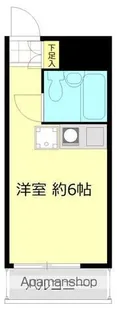 ブリリアンス日本橋浜町公園【2階】の間取り