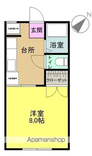 K’Sコーポ【1階】の間取り