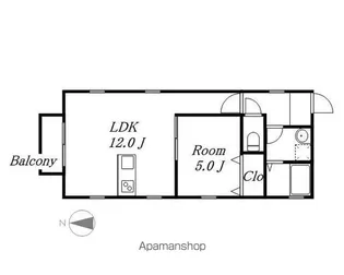 CHULO「チューロ」【3階】の間取り