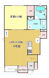 CLAUDIA Ⅲ【1階】の間取り