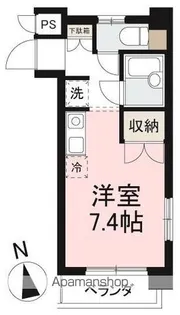 ラヴィエ番町【103号室】の間取り