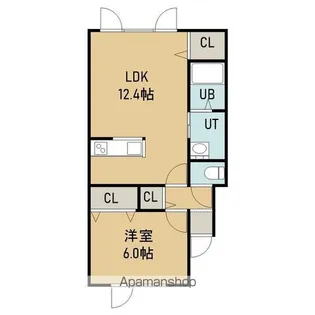 メゾン・ラ・テールⅡ【301号室】の間取り