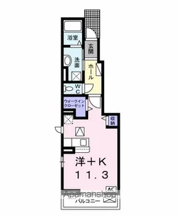 REDIA(レディア)【1階】の間取り