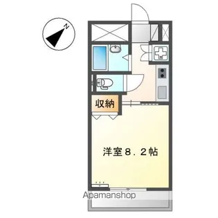 エースフラッツ(ACE FLATS)【2階】の間取り