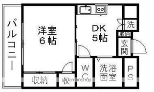 TKビル【8D号室】の間取り
