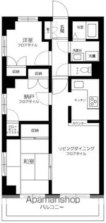 成加パラシオン【4階】の間取り
