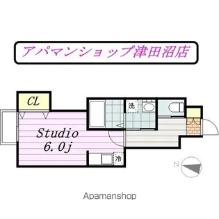 ISメゾン前原【1階】の間取り