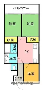 ハイツサウスウィンド【205号室】の間取り