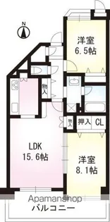 ヴィラモラージュ【3階】の間取り