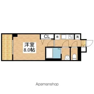 愛知県名古屋市中区新栄3丁目【マンション】の間取り