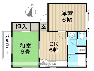 リファインハイツ【2階】の間取り