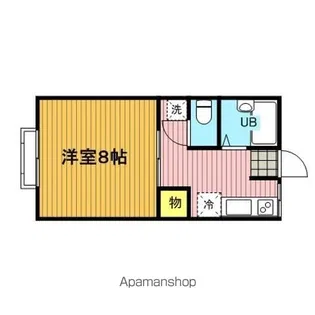 シティハイムH&R【102号室】の間取り