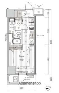 MAXIV南砂町【5階】の間取り