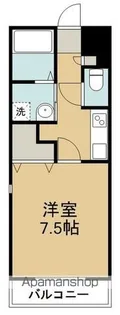 アスコット鉄砲町【4階】の間取り