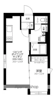 RUYGO神楽坂【3階】の間取り