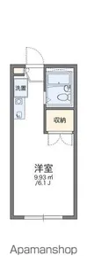 レオパレス島田黒石第3【102号室】の間取り