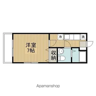 MハイムⅠ【101号室】の間取り