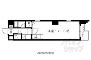 グランディール大宮【401号室】の間取り
