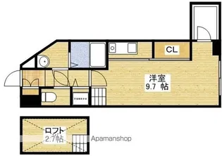 フォレステージュ江坂垂水町【7階】の間取り