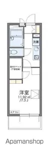 レオパレス中島町【2階】の間取り