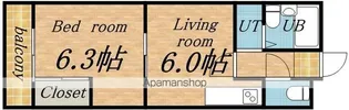 フィオーレセレスト【1階】の間取り