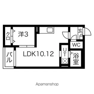Jack enokidoⅠ【3階】の間取り