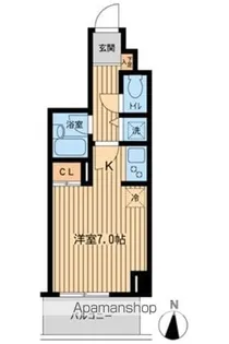 ジョイシティ住吉Ⅱ【2階】の間取り