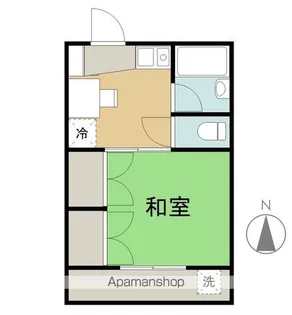 サンヒルズKAKUEI【506号室】の間取り