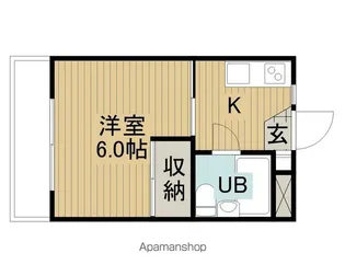 カーサ ドマーニ【404号室】の間取り