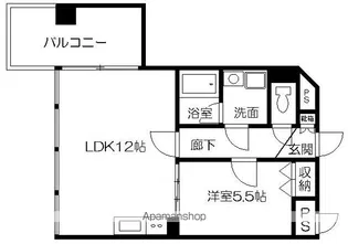 アール・ド・ヴィーヴル【702号室】の間取り