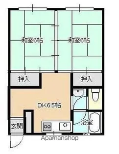 谷口コーポ(宮田)【1階】の間取り