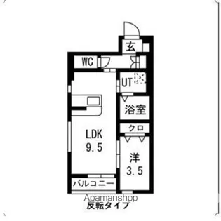 PIA蒲町Ⅱ【1階】の間取り