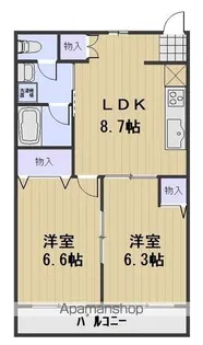 PRECIOUSーK【5階】の間取り