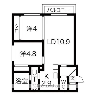 MEIJEEKAN(メイジーカン)【3階】の間取り