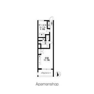 2232フレグランスアベニュー【1階】の間取り