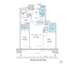 パークシティ柏の葉キャンパス ザ・ゲートタワー ウエスト【35階】の間取り