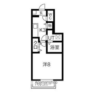 MIKOTO XII【1階】の間取り