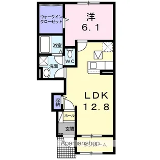 紫陽花・Ⅶ【1階】の間取り