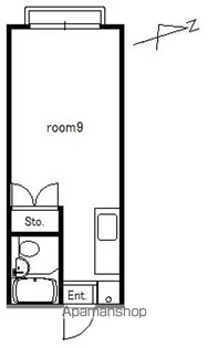 エステート西台【1階】の間取り