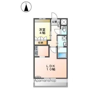 サリエンテ【2階】の間取り